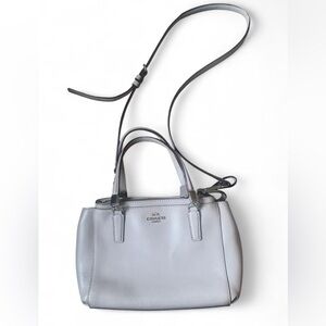 Coach Mini Christie Carryall - Light Taupe Satchel GUC
